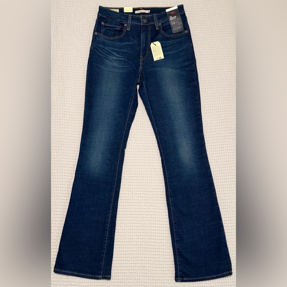 Levi's 725 Women's Dark Blue Boot Cut Jeans